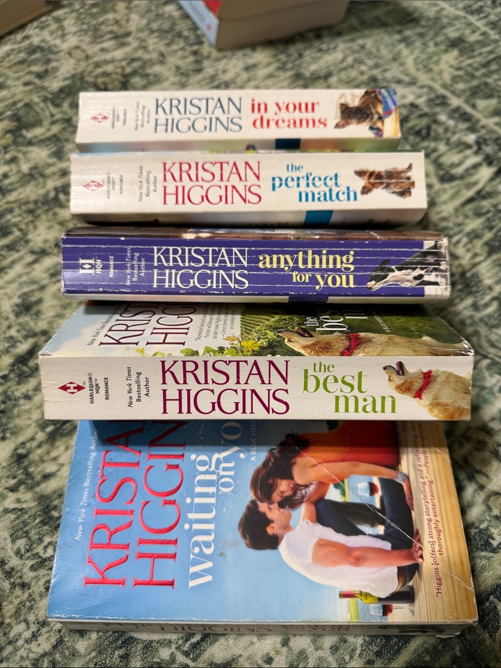 B7 - 5 Kristan Higgins Books from The Blue Heron Series